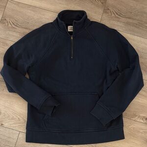 Men’s quarter zip, flint & tinder